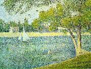 The Siene at La Grande Jatte Georges Seurat